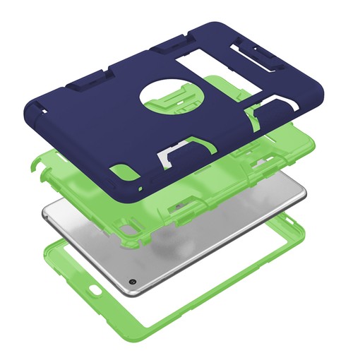 Stoßfeste Hartkunststoff Gummi Abdeckung Etui Ständer für Apple iPad Mini 1/2/3 - Bild 51 von 51