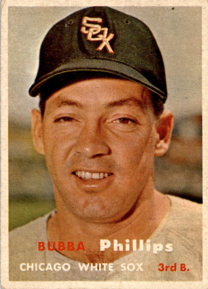 1957 Topps 395 Bubba Phillips VG-EX #D363334 | eBay