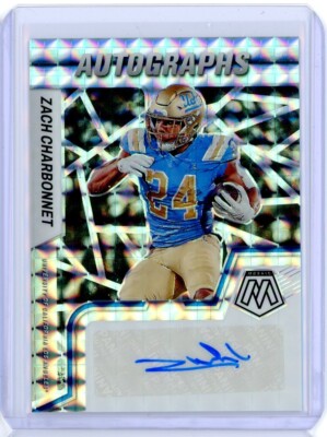 2023 Panini Mosaic Draft Picks ZACH CHARBONNET AUTO Autograph