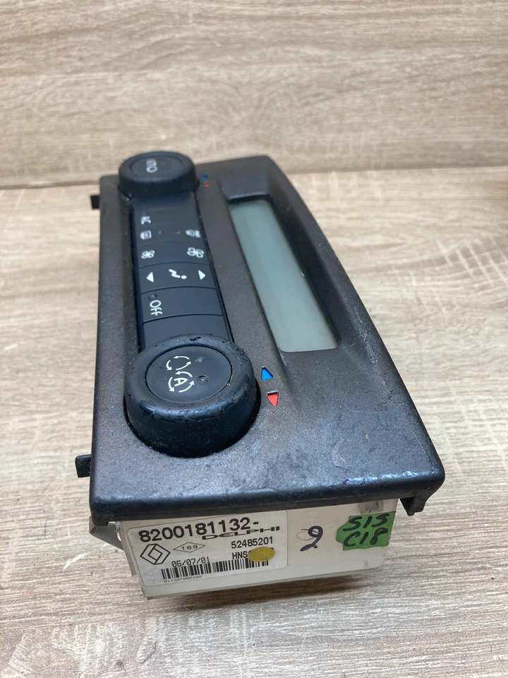 8200181132 52485201 Delphi Renault Laguna AC AIR Conditioning CONTROL Climate - Image 2 of 4