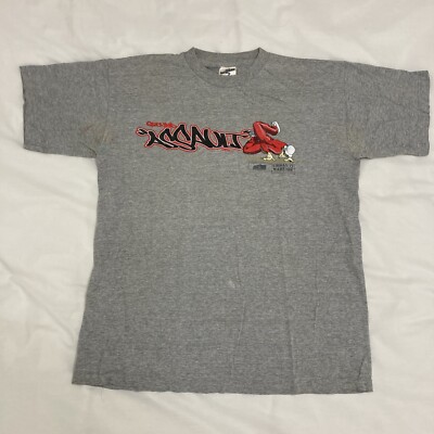 Vintage 90s Hip Hop BBOY Urban Warfare Short Sleeve Gray L Tee