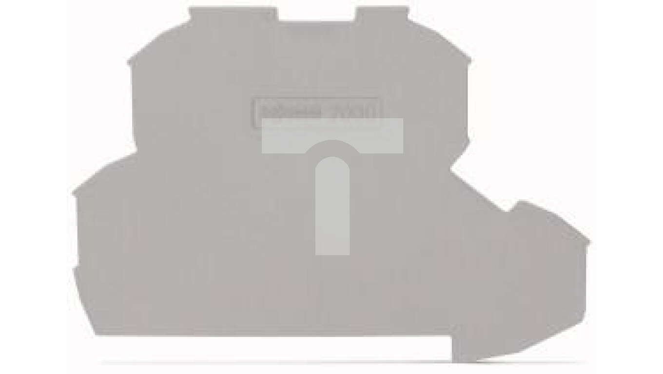 End plate gray 2000-2291 /25pcs / /T2UK