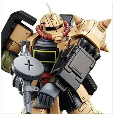 Bandai HG 1/144 MS-06D Zaku Desert Type Model kit 95607 JAPAN