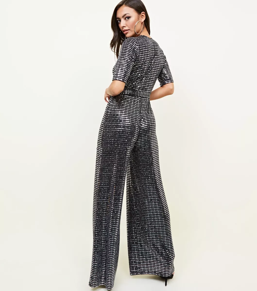 New look hotsell sequin jumpsuit
