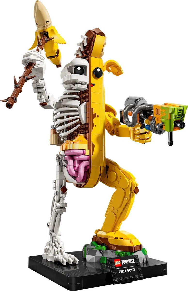 In Hand - New Lego 77072 Fortnite Peely Bone Banana Building Set