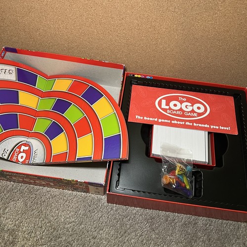The Logo Board Game Spinmasters 2-6 Players Ages 12+ English Cards COMPLETE - Picture 3 of 4