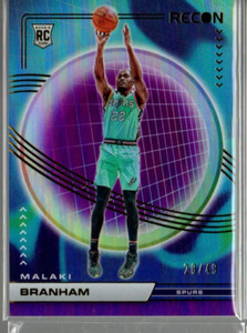 2022 Panini Recon Basketball Holo Purple Malaki Branham #243