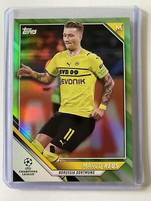 2021-22 Topps UEFA Neon Green #178 Marco Reus Dortmund 047/199