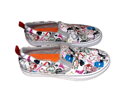 Bobs Skechers Memory Foam Marley Jr Pop Life GYMT Slip On Sneakers Size 6.5