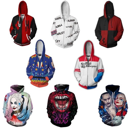 Suicide Squad 2 Harley Quinn 3D Hoodie 