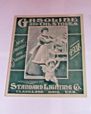 1902 Standard Lighting Co. Cleveland New Process American Stove Co Sales Catalog