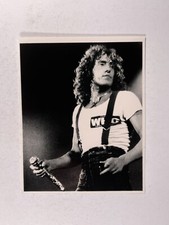 Roger Daltrey The Who Photo Original Black And White Press Promotion Circa 1970s