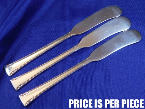 INTERNATIONAL SERENITY STERLING SILVER BUTTER KNIFE FLAT - EXCELLENT CONDITION