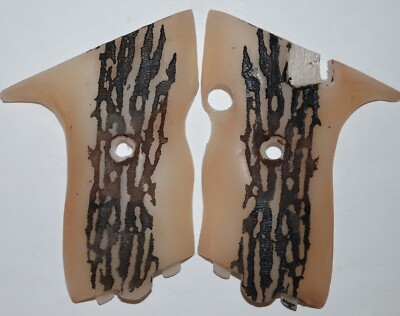 Hi Point C9 CF380 pistol grips engraved faux stag plastic
