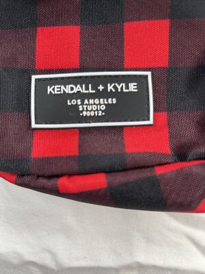 Kendall & Kylie Red and Black Plaid Mini Backpack Kendall & Kylie | Bags | Kendall Kylie Mini Red Black Plaid  main image 4