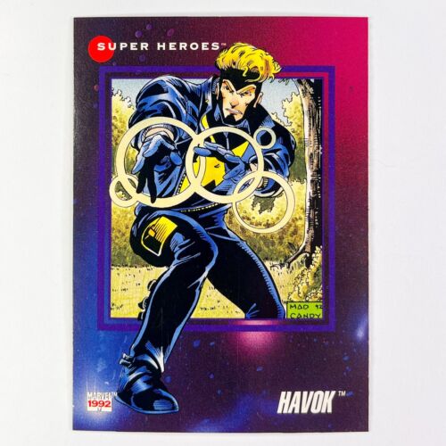 HavokMarvel Impel 1992 Super-Heroes Card 70 Series 3 MCU X-Men - Picture 1 of 2