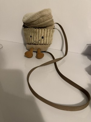 Jellycat Amuseable Coffee-To-Go Bag Umhängetasche - seltenes Sammlerstück