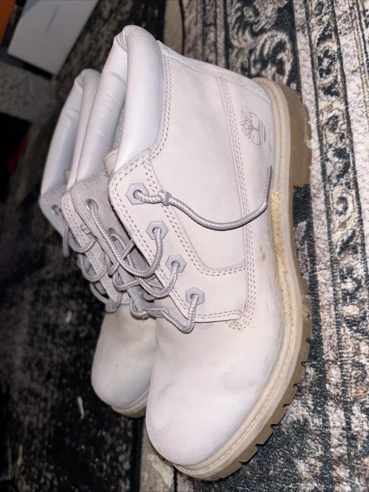 Timberland Waterproof Women’s Grey Purple  Boots Size 8 No Box  - Image 4 of 4