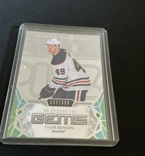 2020-21 Upper Deck Black Diamond - Rookie Gems Tyler Benson #RG-TB /399 (RC)