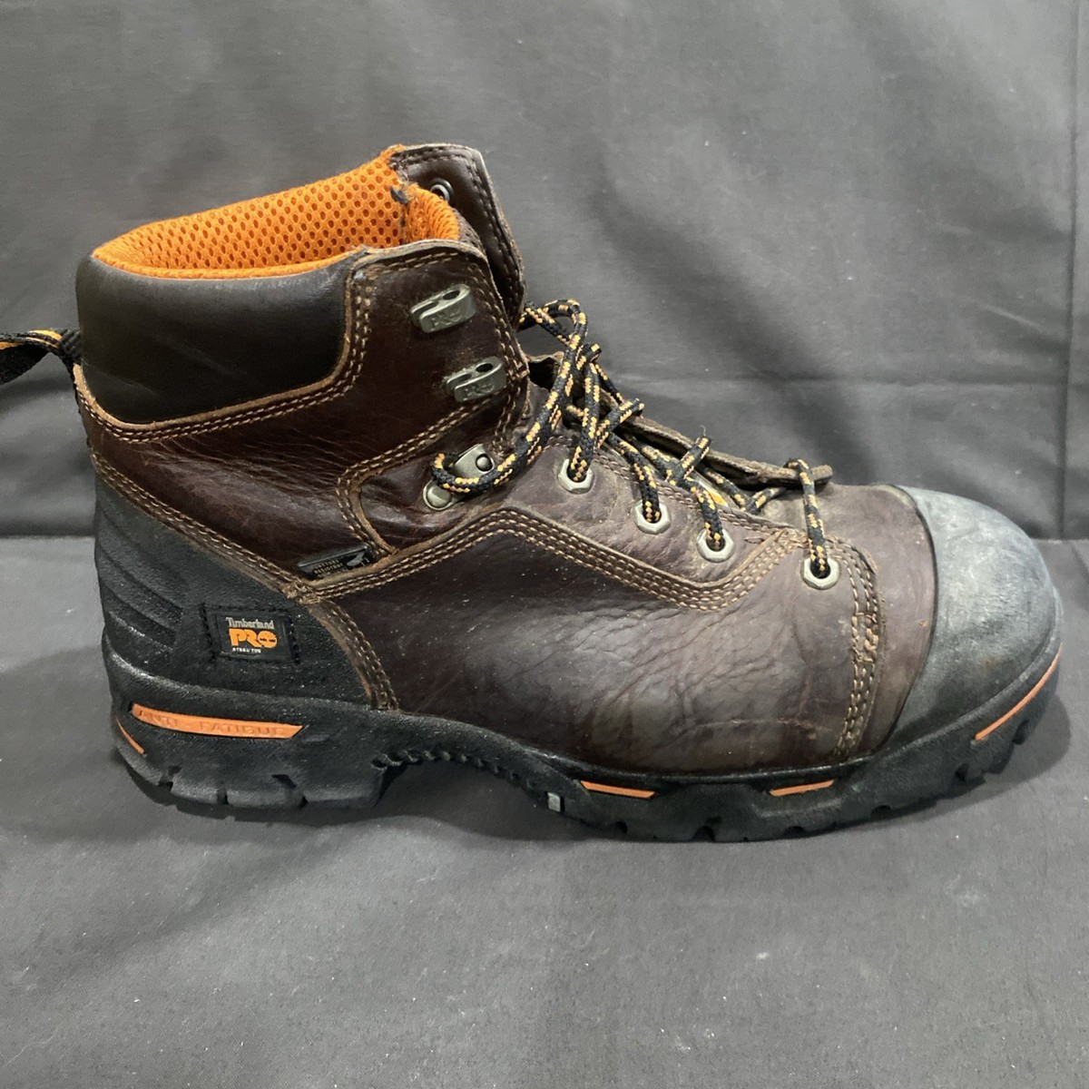 Timberland Pro Steel Toe ASTM F2413-18 M/I/C - EH PR. Brown  display picture 2