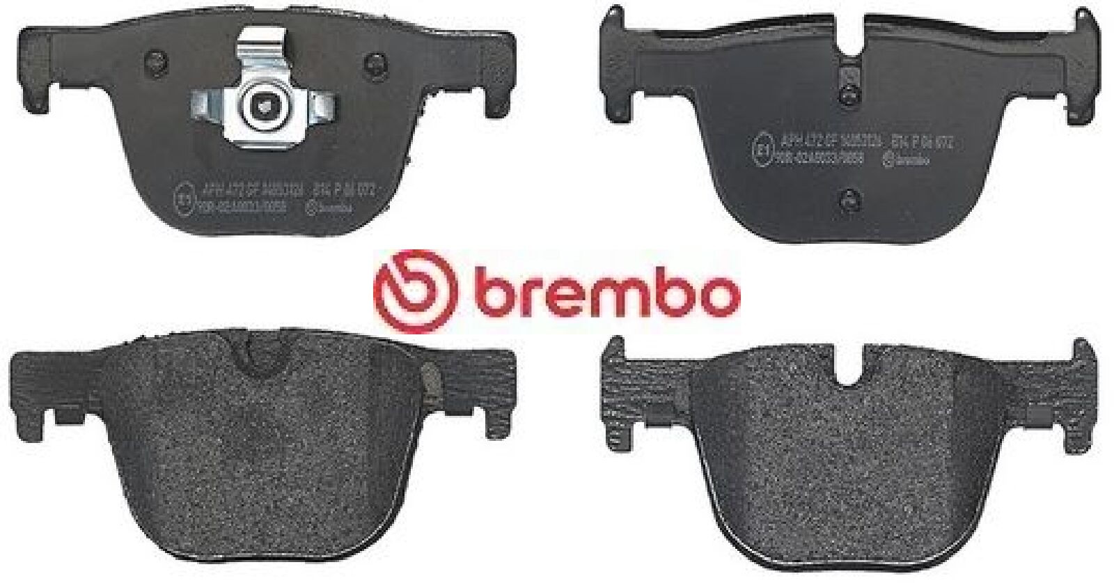 Für BREMBO KLOCKI SZCZEKI CYLINDERKI P 06 072 BRAKE PADS REAR - Bild 3