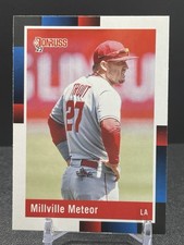 Mike Trout Millville Meteor Nickname Variation #265 2022 Donruss Baseball Angels