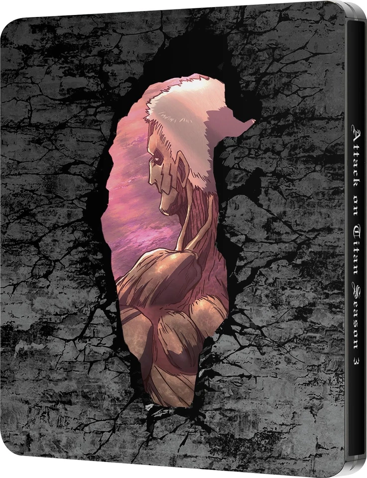 Steelbook Attack on Titan: Season 3 Complete (Blu-ray) New Foto 3 de 4