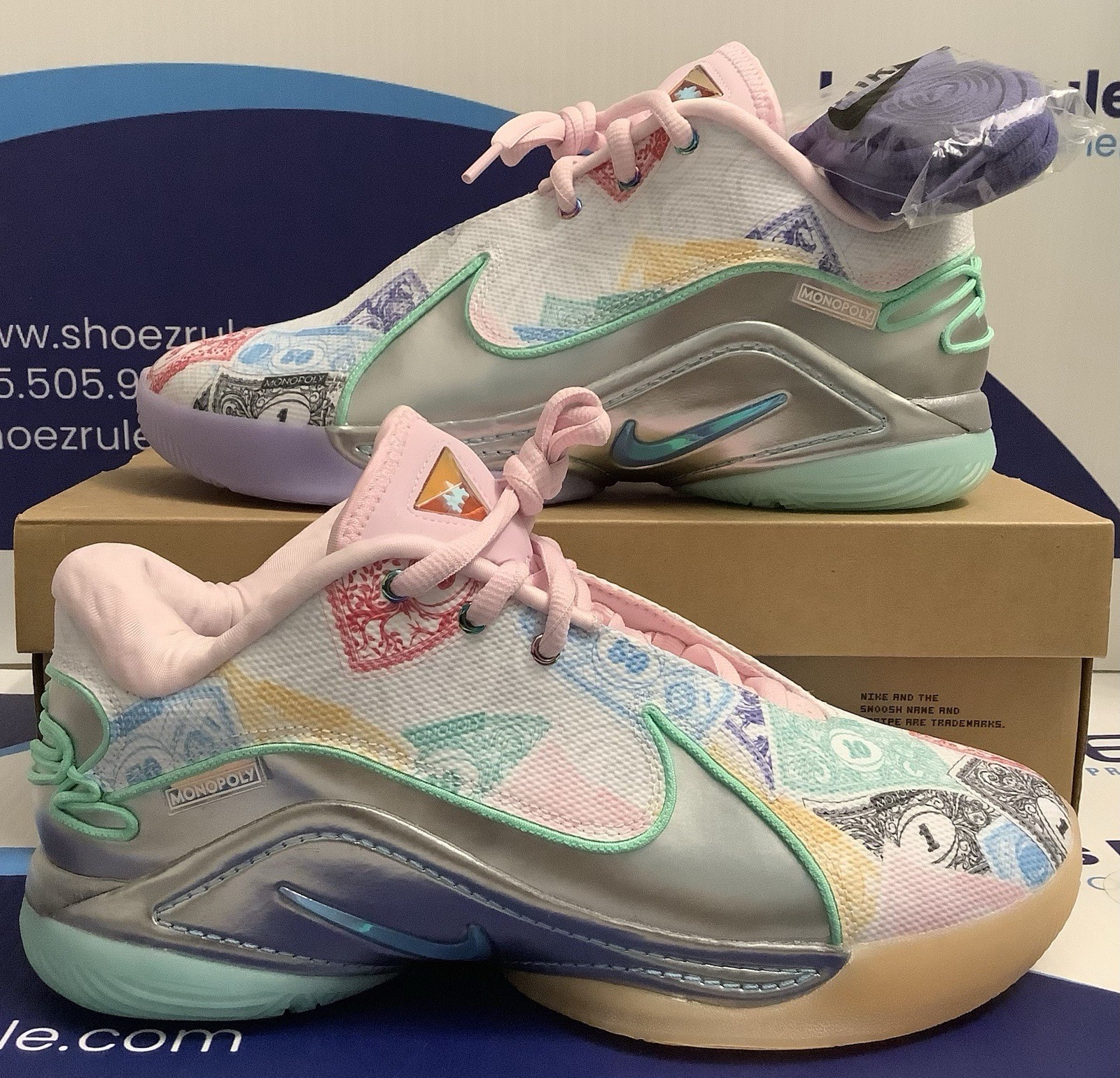 Nike Lebron 22 Monopoly Men’s Size 8.5