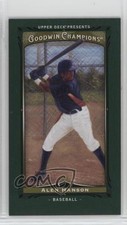 2013 Upper Deck Goodwin Champions Mini Green Lady Luck Alen Hanson #225 1my2