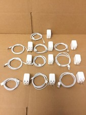 50x APPLE A1401 5.2 Volts 2.4 Amp 12W Power Adapter w/Usb To Iphone Cable,WORKS