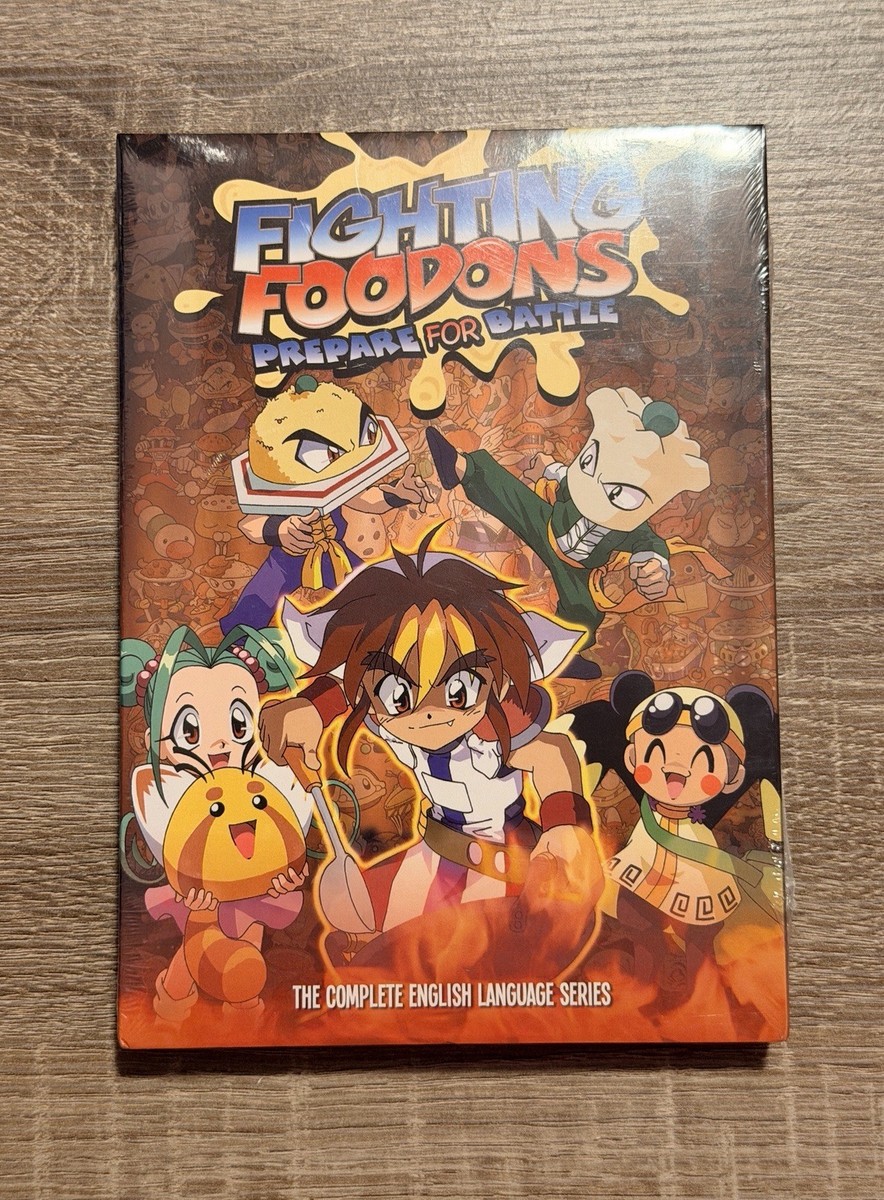 Fighting Foodons Prepare For Battle Complete English Series DVD