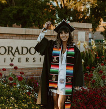 Mexican Sarape Graduation Stole Personalized Serape Grad Sash 2026