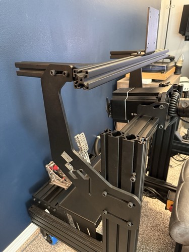 Advanced Sim Racing Integrated Single Monitor Mount | eBay