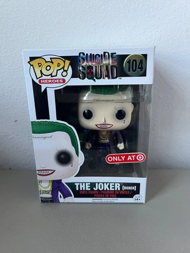 FUNKO POP! HEROES - SUICIDE SQUAD THE JOKER (BOXER) VINLY FIGURE