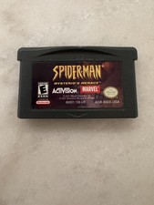 Spider-Man Mysterios Menace (Nintendo GameBoy Advance, 2001) TESTED & WORKING✅