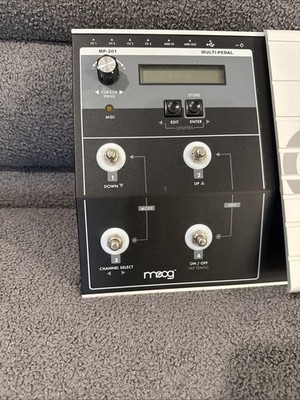 Moog MP-201 Multi-Pedal CV & MIDI Controller Rare TESTED PRISTINE