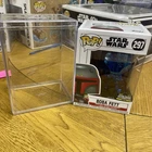 Funko Pop! Star Wars - Boba Fett (Blue/Chrome) - Galactic Conv 2500 Hard Stack
