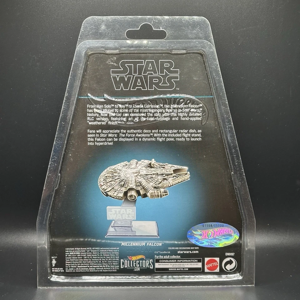 Hot Wheels RLC Star Wars Millennium Falcon (1,558/5,000) - Image 4 of 4