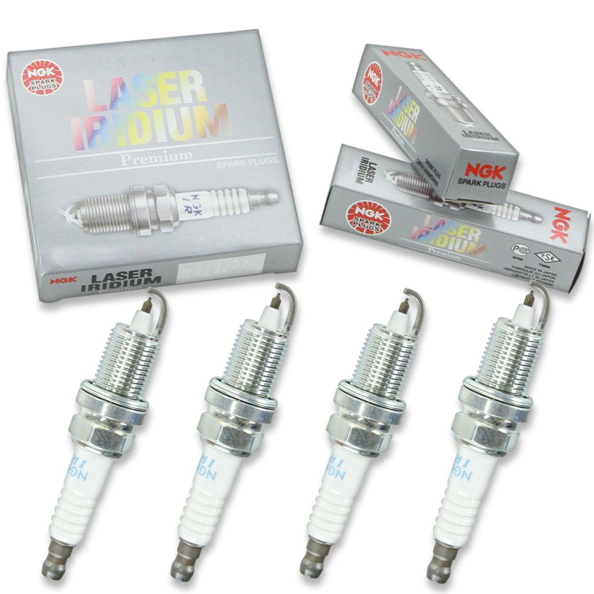 4pcs for 2008 Nissan NSD 70B NGK Laser Iridium Spark Plugs TLDI 70 HP Kit yd