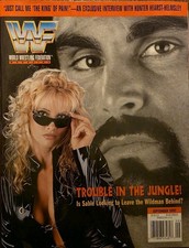 WWF Magazine 1997 September Marc Mero Sable  With Sable Poster & Cards     C