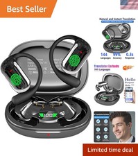 High-Performance AI Translator Earbuds: Real-Time  Offline Translation for All