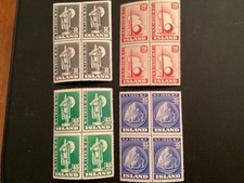 ICOLLECTZONE  Iceland 213-216 Blocks Premium Set XF NH (1)