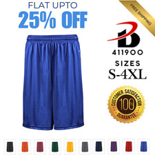 Badger 411900 Mens Loose-Fit Athletic B-Core Pocketed Comfortable 10-Inch Short