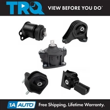 TRQ Engine Transmission Motor Mount Kit Set of 5pc for 13-17 Honda Accord 2.4L