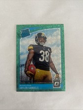 2018 Donruss Optic - Rated Rookie Jaylen Samuels #184 Green Velocity Prizm (RC)