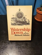 Watership Down by Richard Adams, First Edition, Second Printing, Hardcover, 1972