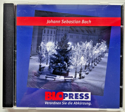 Bach   BLO Press Edition | Weihnachtsoratorium | Schwäbischer Singkreis CD