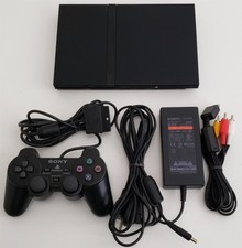 Sony PlayStation 2 PS2 Slim Console Bundle with 1 Sony Controller Refurbished