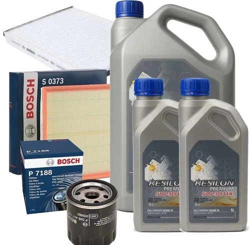 SERVICE KIT FOR FORD TRANSIT CUSTOM 2.2 TDCI 2012-17 AIR OIL CABIN FILTER & OIL