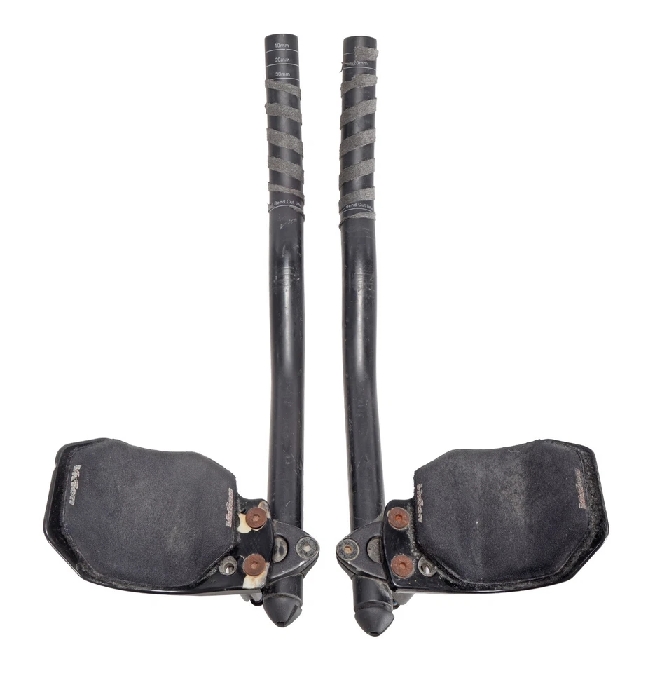 ENVE SES Aero Manillar Carbono TT Triatlón Bicicleta Extensiones 380mm con Brazos Foto 2 de 4